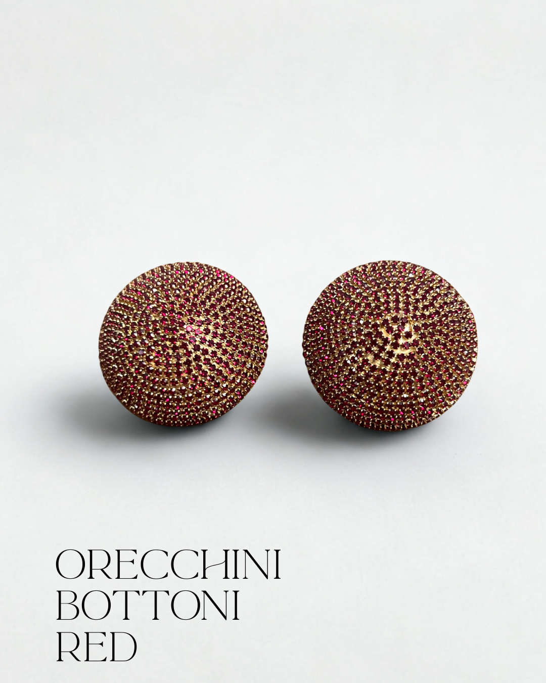 Orecchini bottone Big