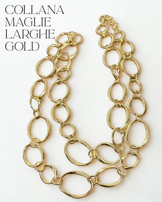 Collana maglie larghe