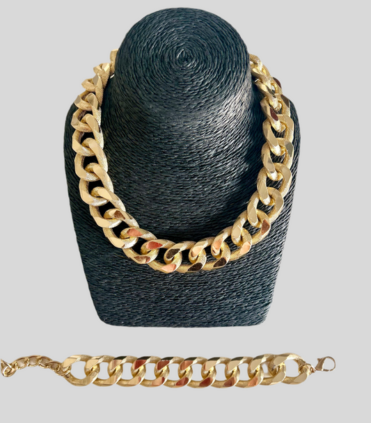 Set collana e bracciale “Specchio”