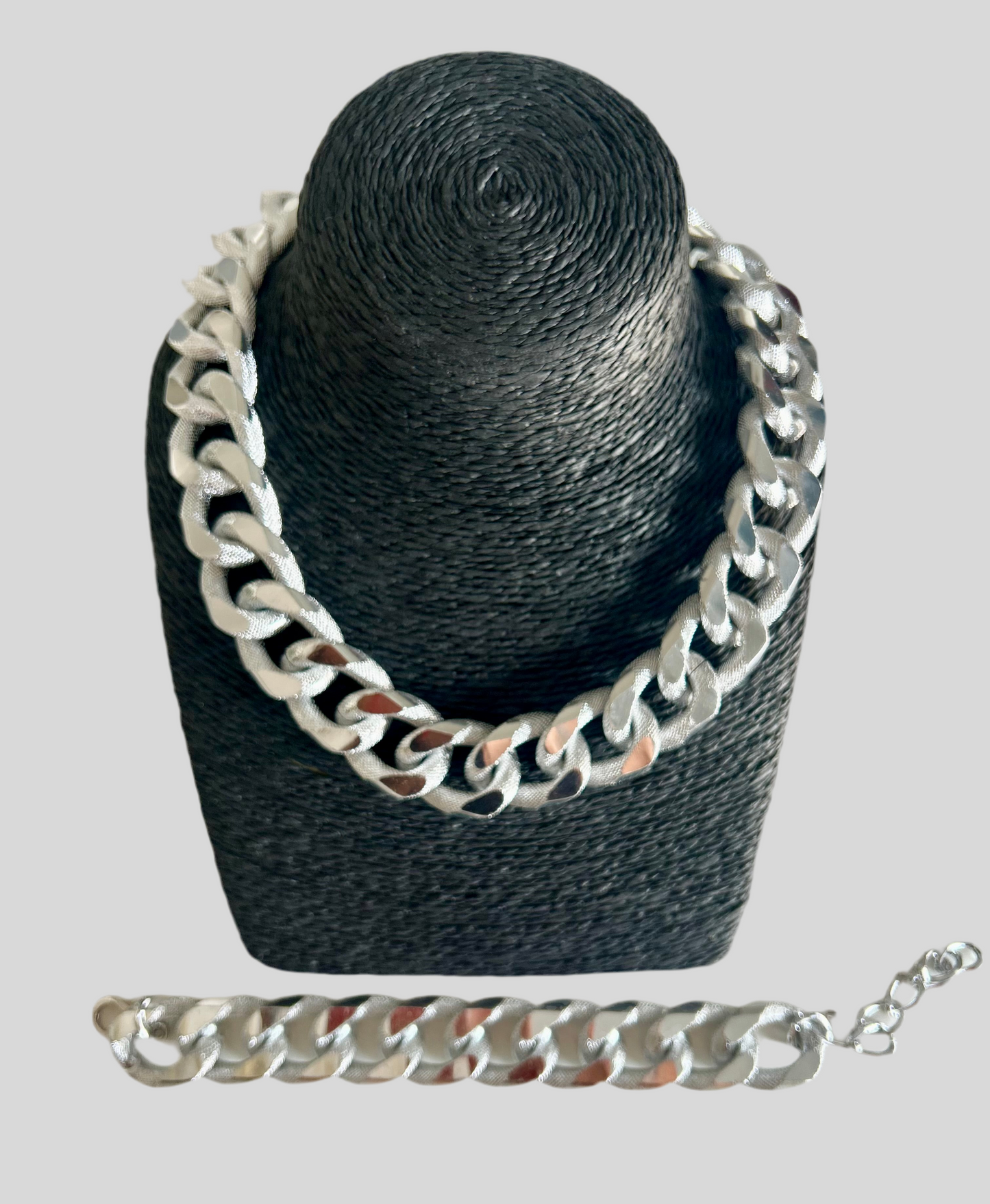 Set collana e bracciale “Specchio”