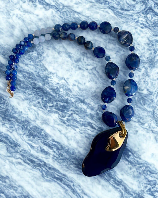 Collana Gocce di mare