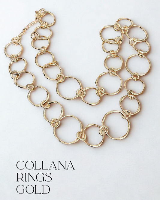 Collana rings gold