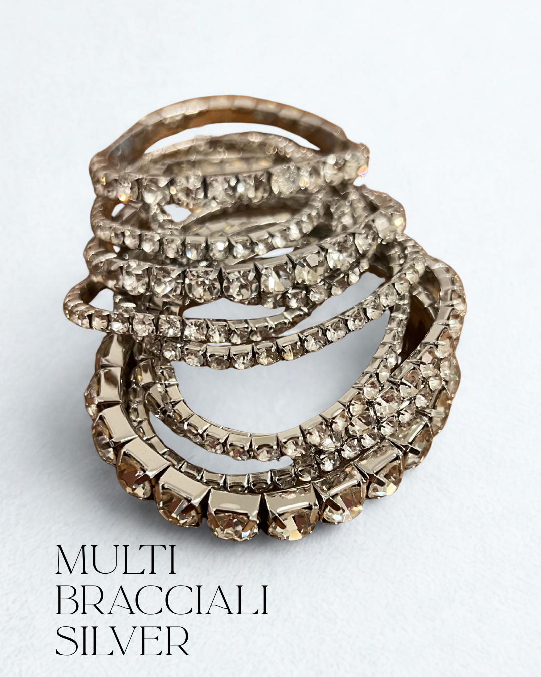 Bracciali multi strass