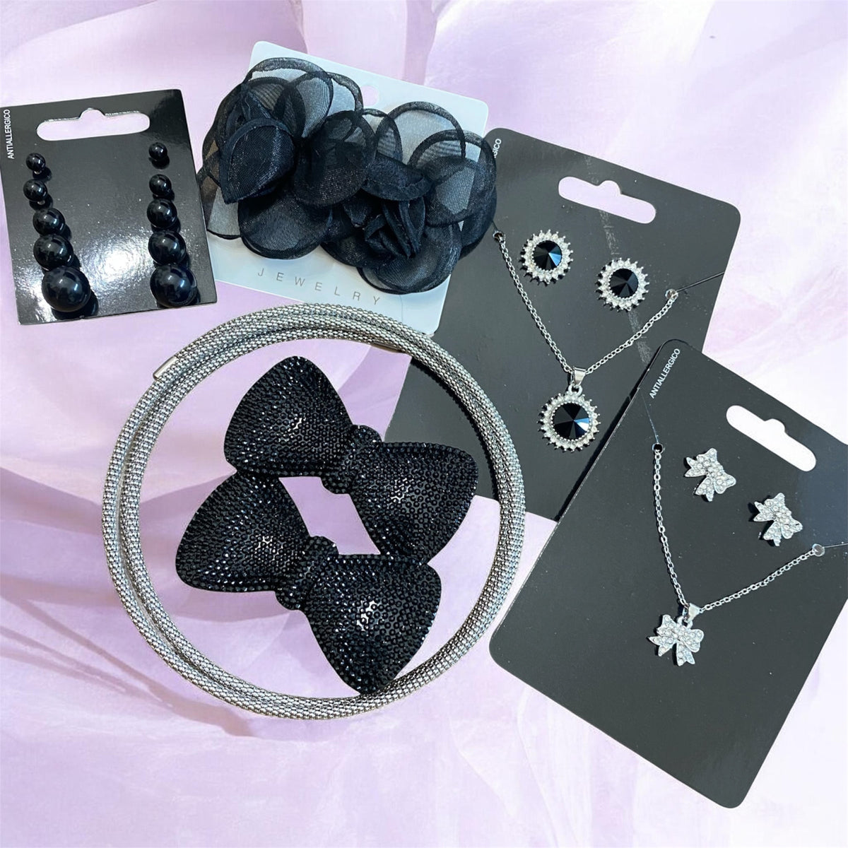 Combo BLACK FLOWER